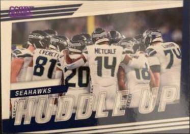 Seattle Seahawks #HU-SEA 2022 Panini Score Huddle Up Football