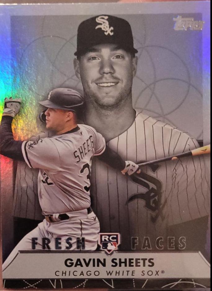 Gavin Sheets #FF-16 Baseball Cards 2022 Topps Fresh Faces