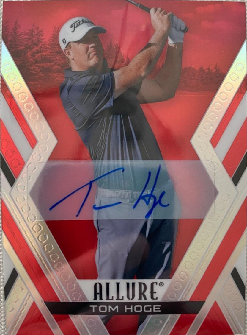 Tom Hoge [Red Tees Autograph] #17