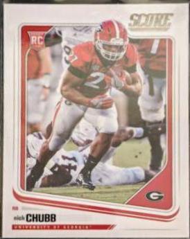 Nick Chubb #365 Football Cards 2018 Score