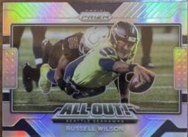 Russell Wilson #6 Football Cards 2021 Panini Prizm All Out