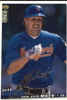 Jeff Kent #315 Baseball Cards 1995 Collector's Choice