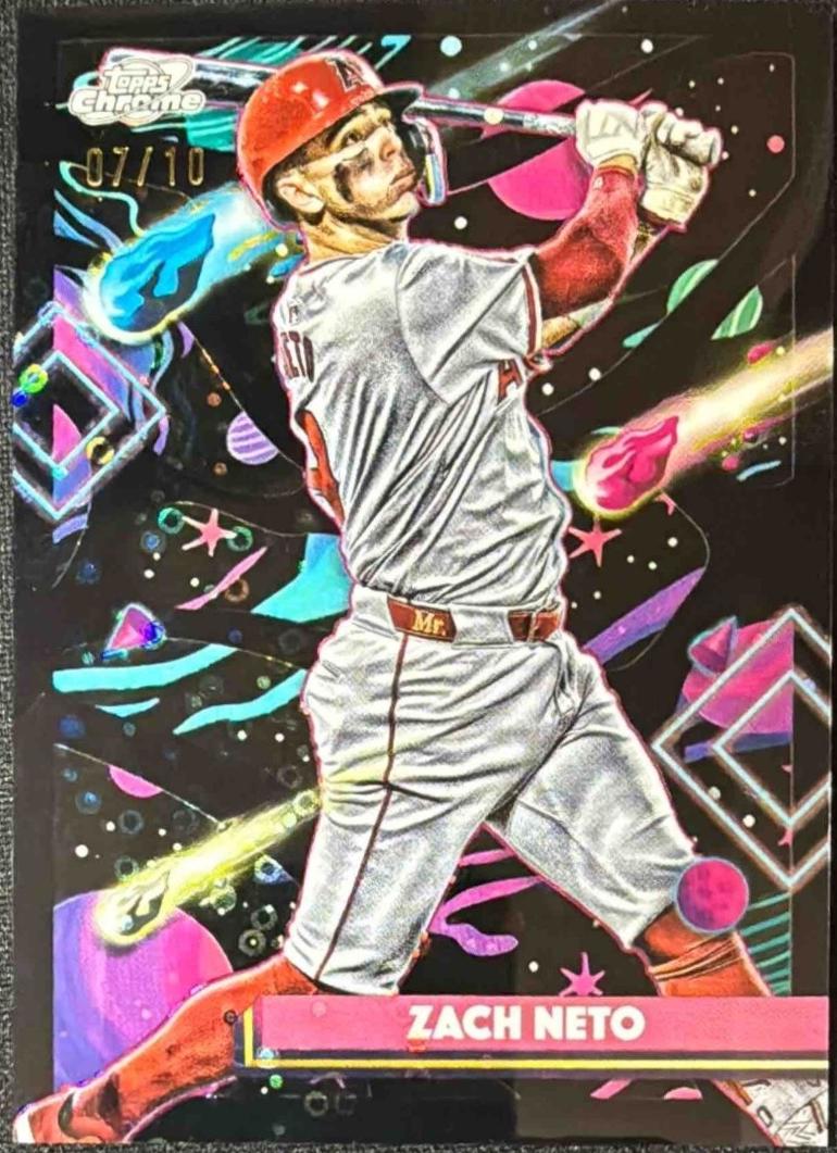 Zach Neto [Black Eclipse Refractor] #113