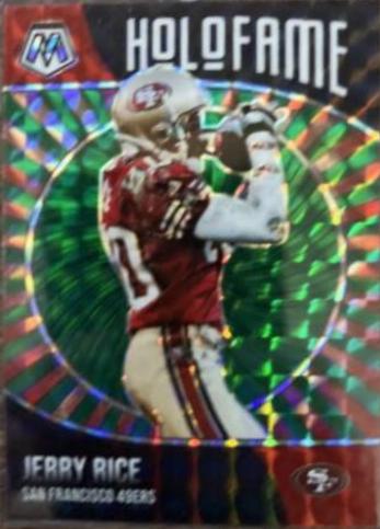 Jerry Rice [Green Mosaic] #14