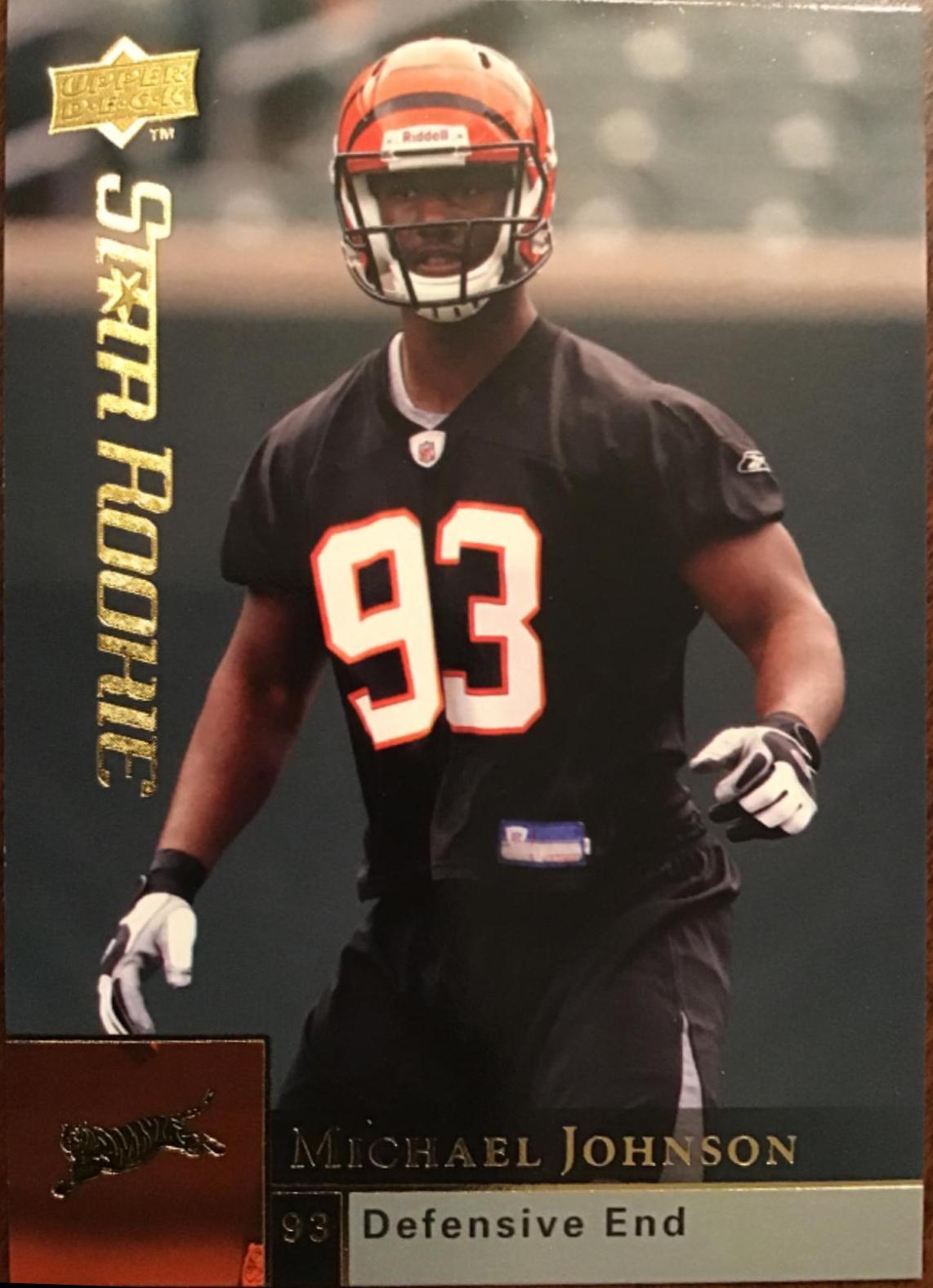 Michael Johnson #275 Football Cards 2009 Upper Deck