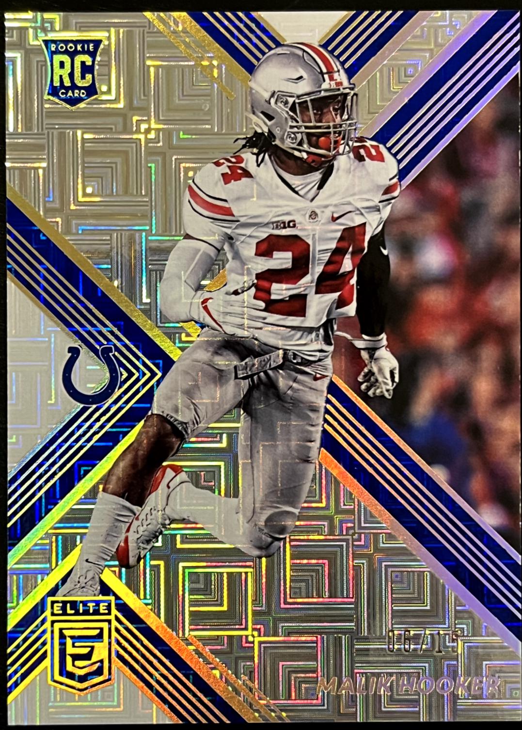 Malik Hooker [Blue] #150