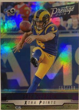 Greg Zuerlein #108 Football Cards 2019 Panini Prestige