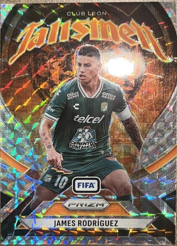 James Rodriguez #17 2025 Panini Prizm FIFA Talismen