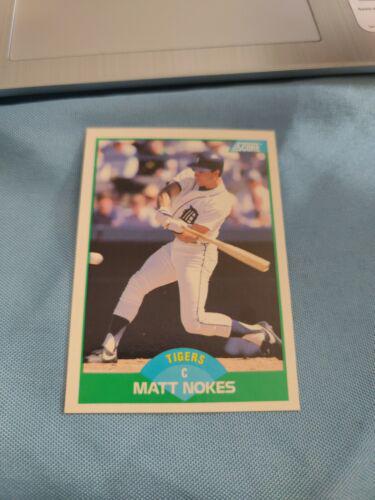 Matt Nokes (1989 Score)