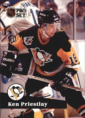 Ken Priestlay #460 Hockey Cards 1991 Pro Set