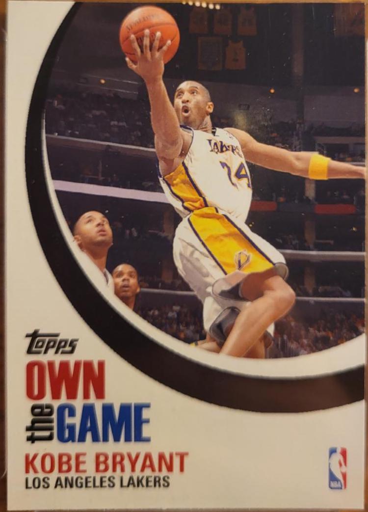 Kobe Bryant #OTG8 Basketball Cards 2007 Topps Own the Game