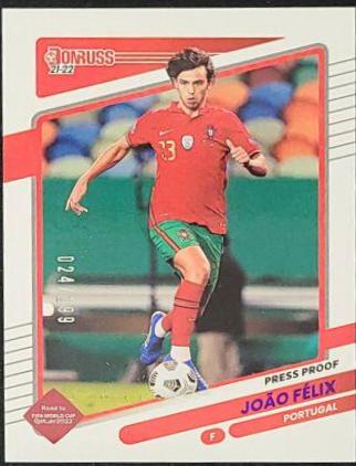 Joao Felix #119 2021 Panini Donruss Road To Qatar Soccer