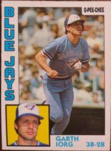 Garth Iorg #39 Baseball Cards 1984 O Pee Chee
