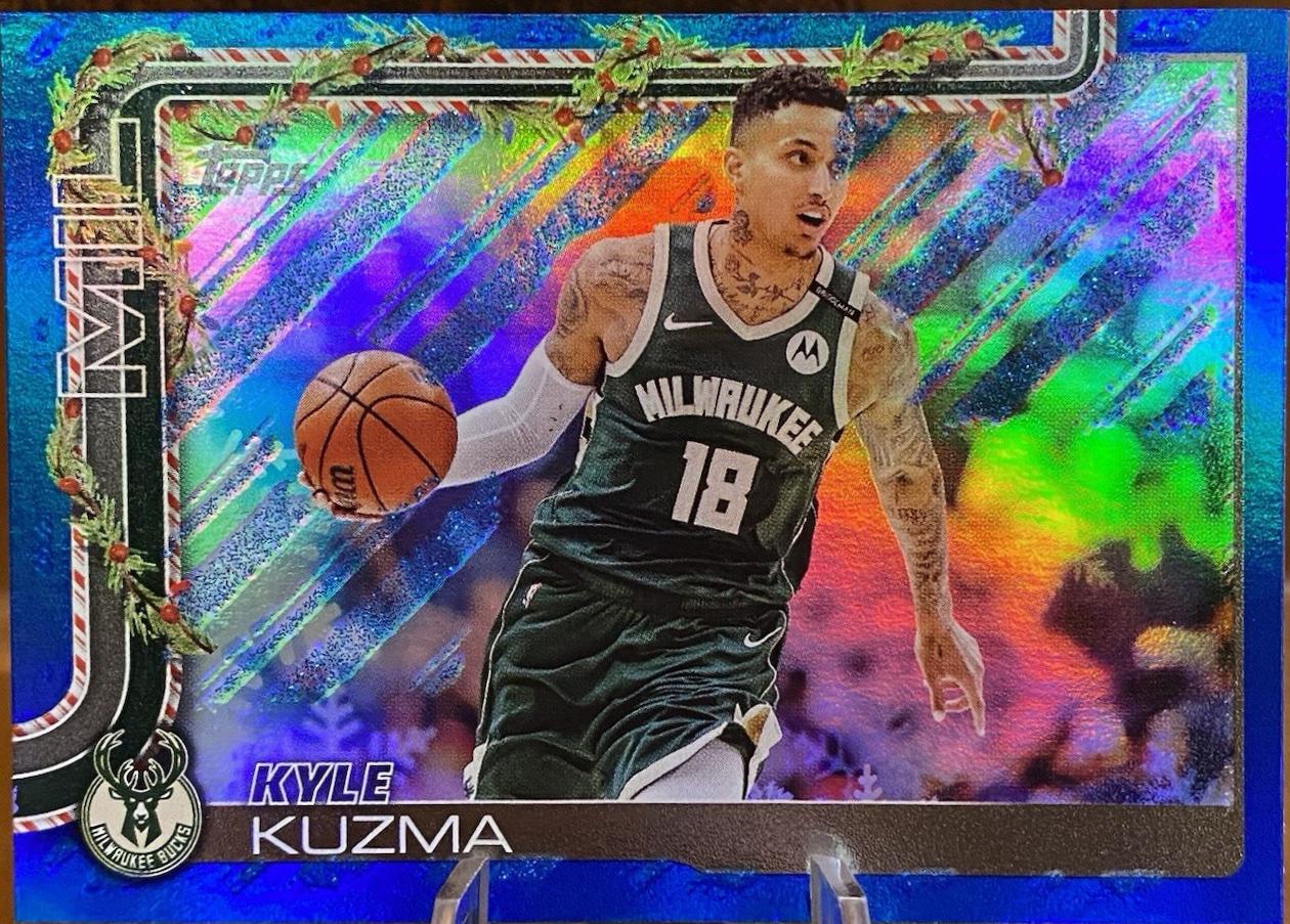 Kyle Kuzma [Blue Metallic Glitter] #H45 Prices | 2025 Topps