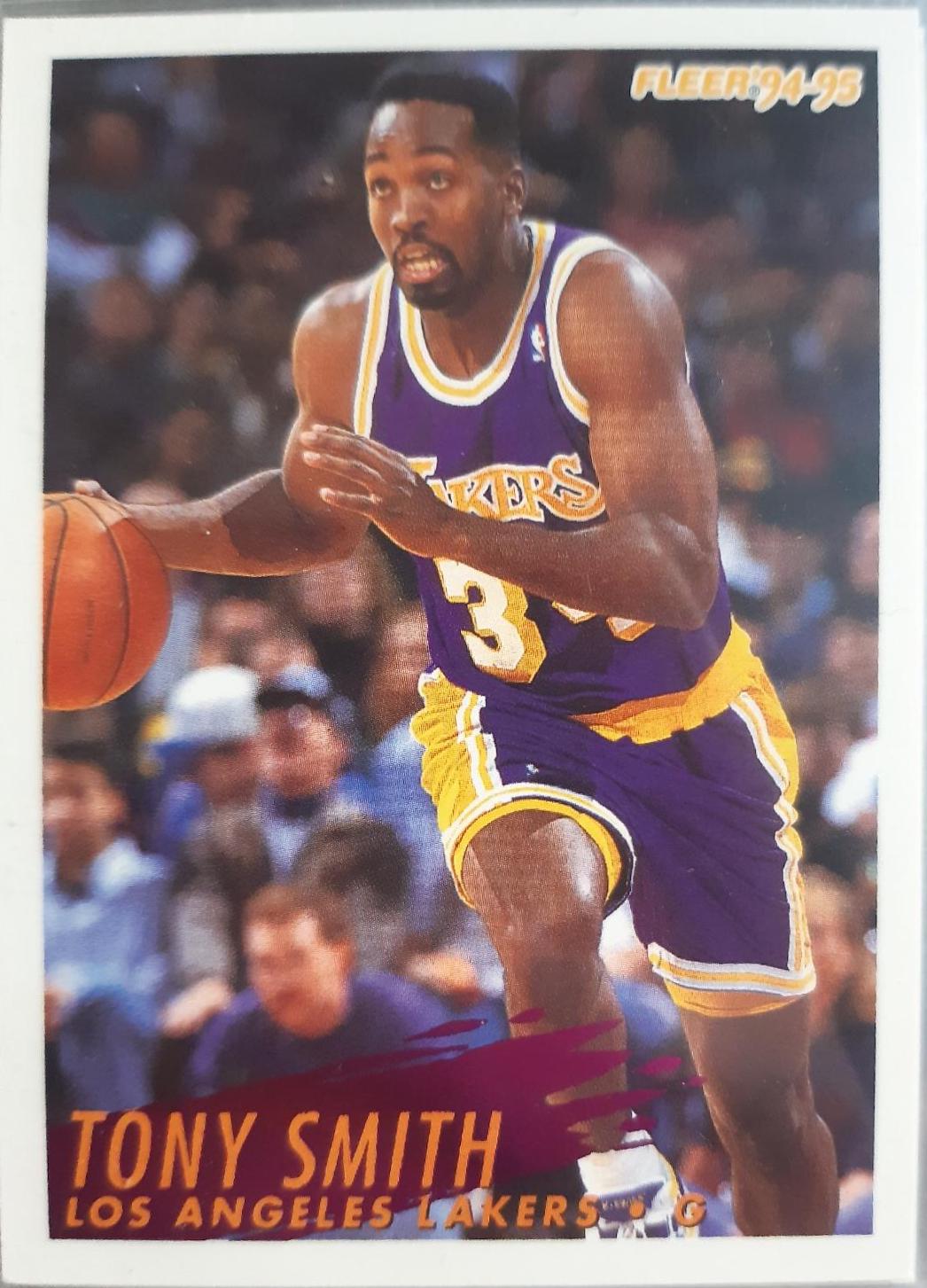 Tony Smith #116 Basketball Cards 1994 Fleer