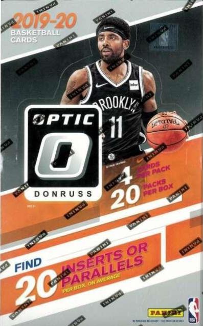 Retail Box Basketball Cards 2019 Panini Donruss Optic