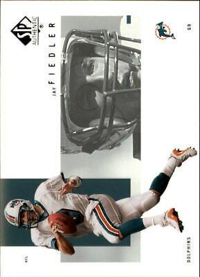 Jay Fiedler #48 Football Cards 2001 SP Authentic