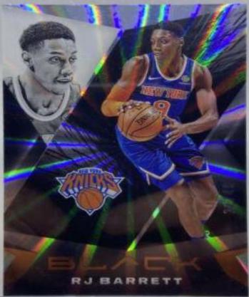 RJ Barrett #39 2020 Panini Black Basketball