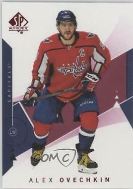 Alex Ovechkin #1 Hockey Cards 2018 SP Authentic