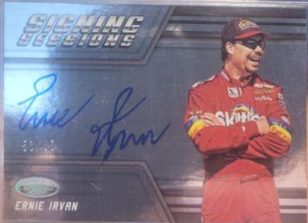 Ernie Irvan #SS-EI Racing Cards 2018 Panini Certified Racing Nascar Signing Sessions