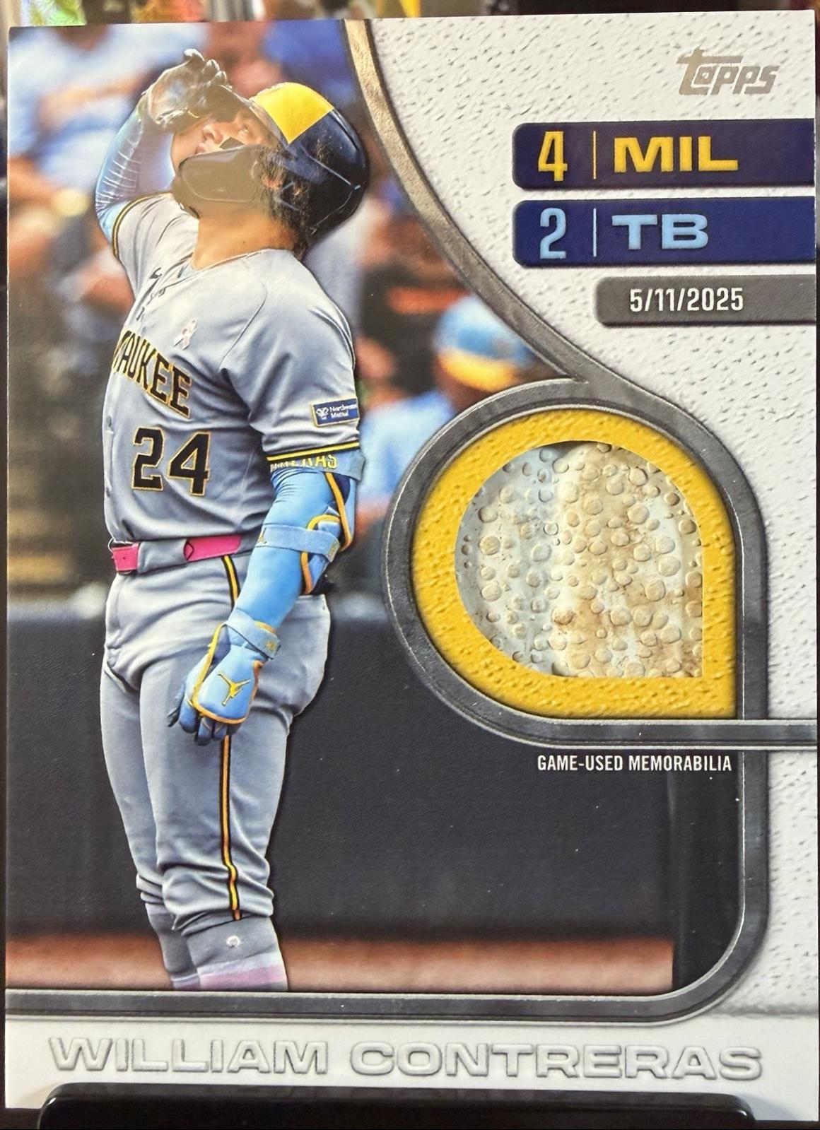 William Contreras #RTB-WC 2026 Topps Series 2 Rounding The Bases Baseball