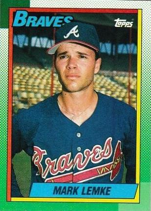 Mark Lemke #451 Baseball Cards 1990 Topps