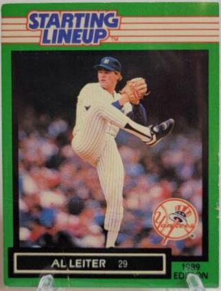 Al Leiter Baseball Cards 1989 Kenner Starting Lineup
