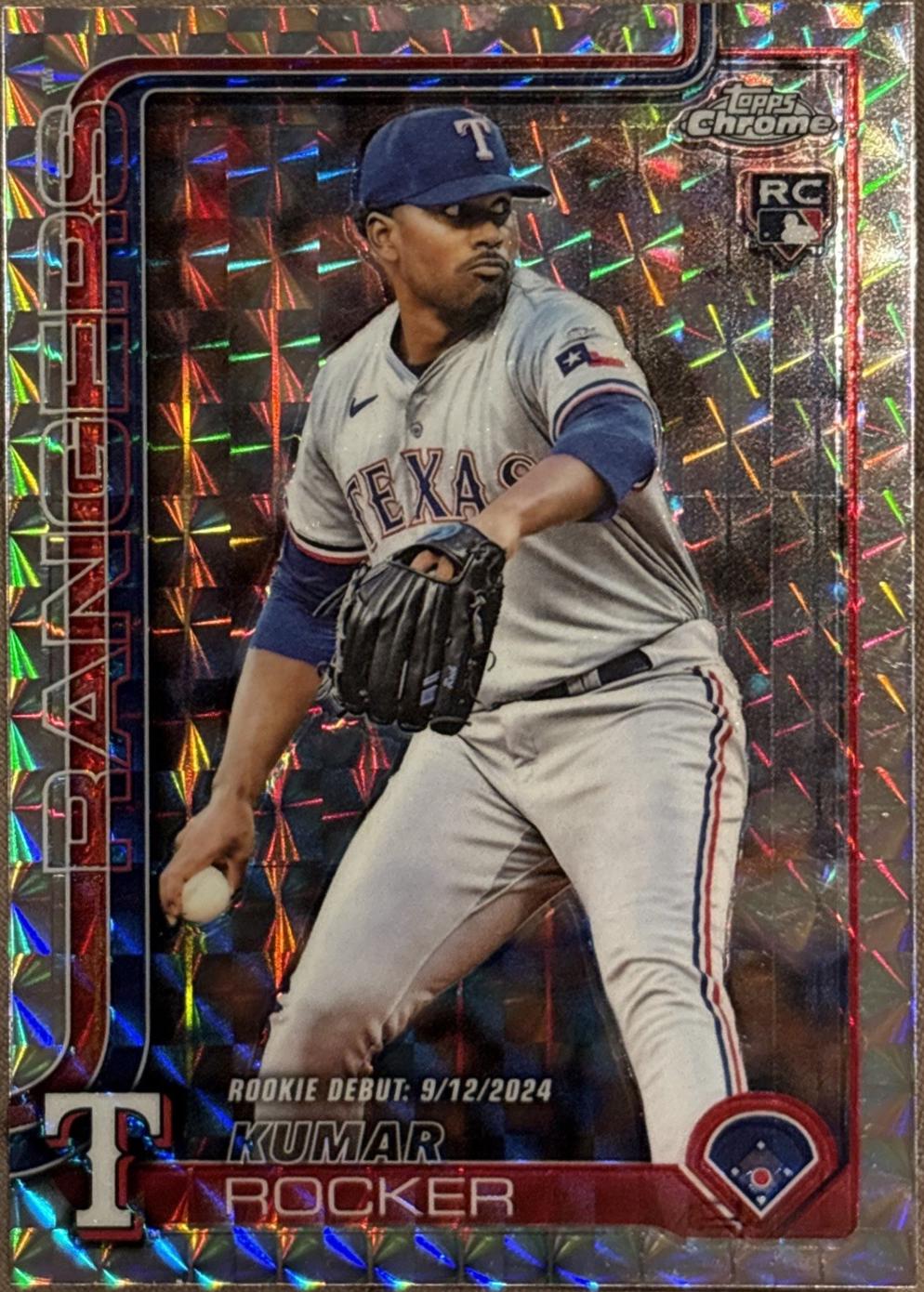 Kumar Rocker #USC160 2025 Topps Chrome Update Baseball