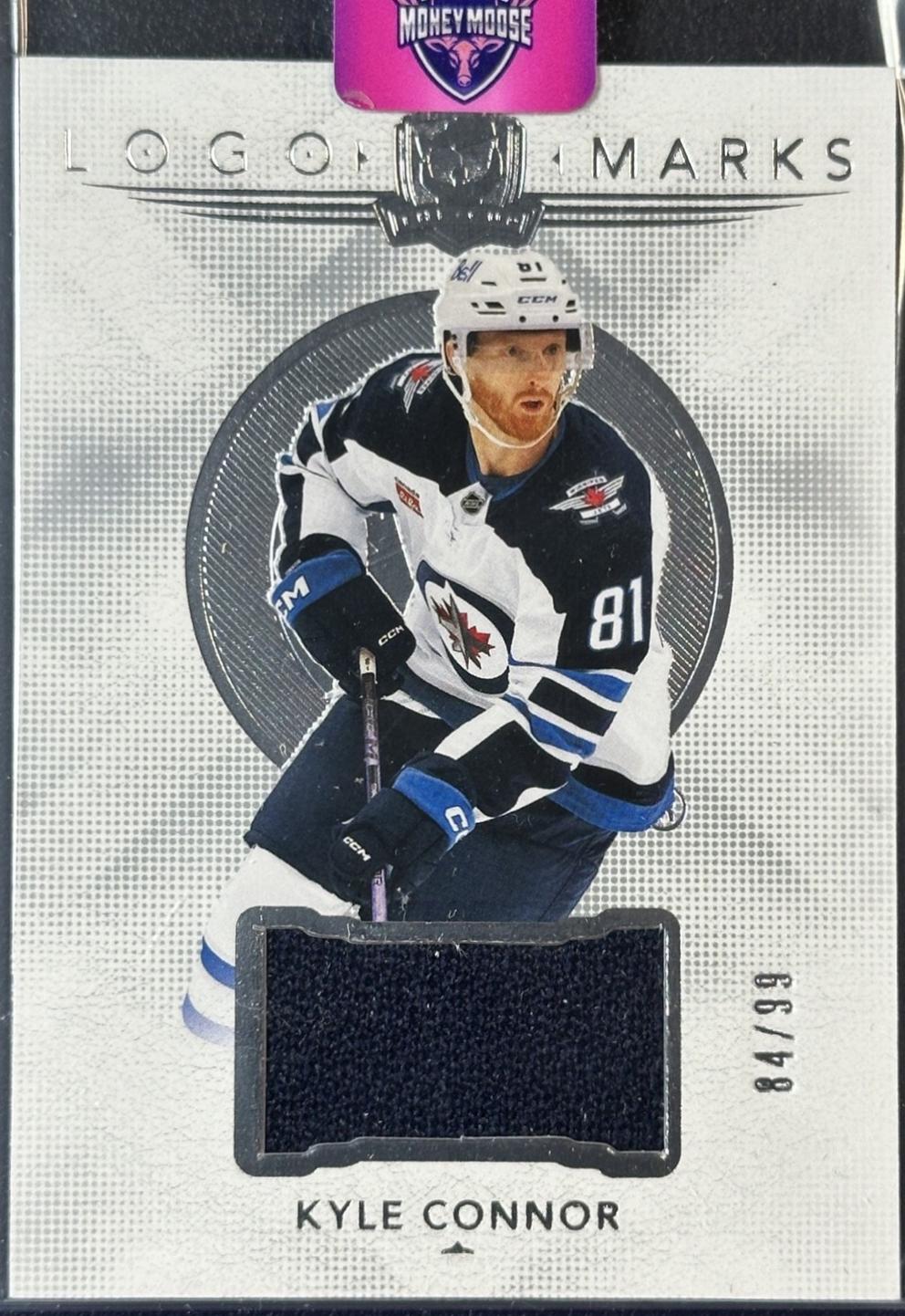 Kyle Connor #LM-KC 2024 Upper Deck The Cup Logomarks Jersey Hockey
