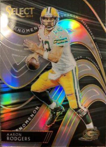 Aaron Rodgers #PH-13 Football Cards 2018 Panini Select Phenomenon