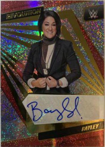 Bayley #AG-BLY Wrestling Cards 2022 Panini Revolution WWE Autographs