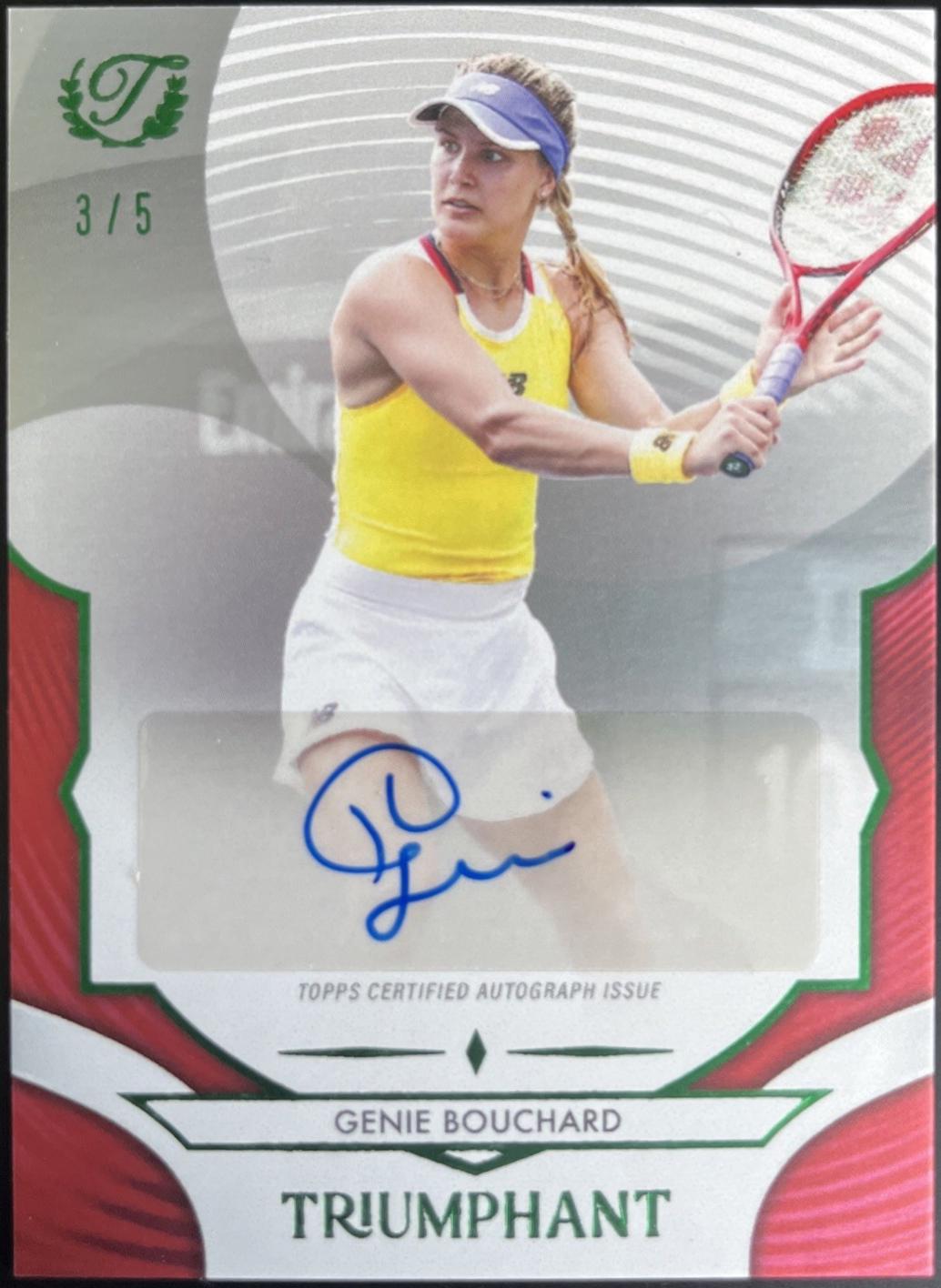 Genie Bouchard [Red Foil] #38-A