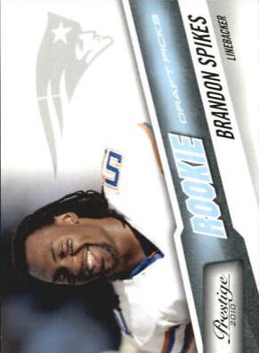 Brandon Spikes #213 Football Cards 2010 Panini Prestige