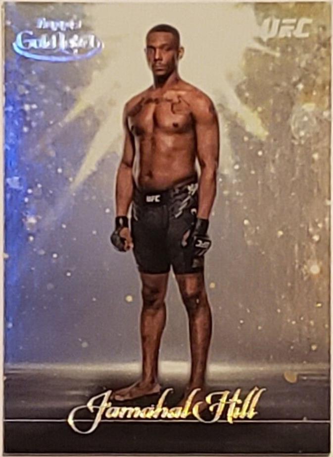 Jamahal Hill #RG-10 Ufc Cards 2024 Topps Gold Label UFC Reigning Gold