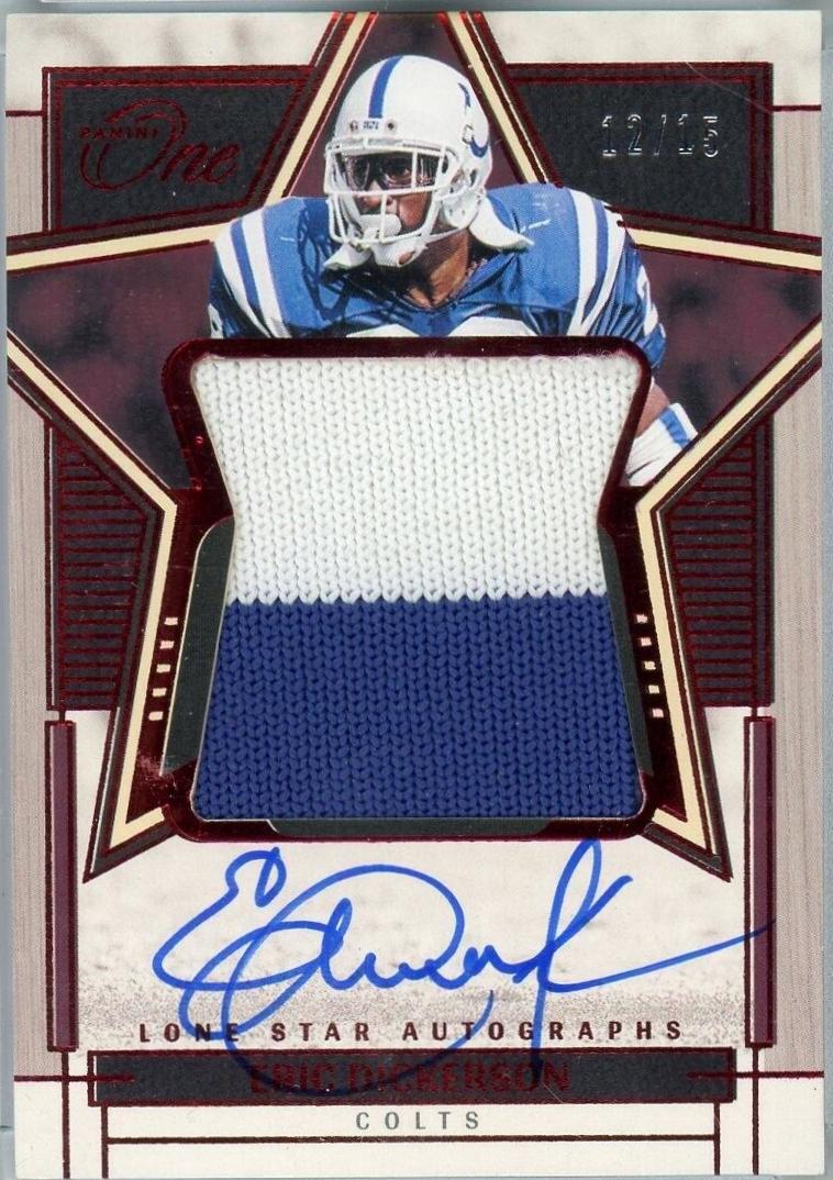 Eric Dickerson [Red Lone Star Autograph] #99