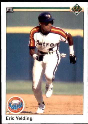 Eric Yelding #427 Baseball Cards 1990 Upper Deck
