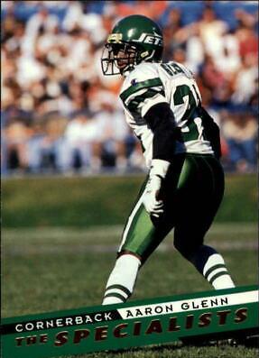 Aaron Glenn #157 1995 Skybox Impact Football