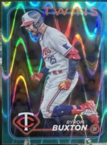 Byron Buxton [RayWave Aqua Refractor] #10