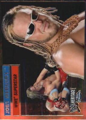 Joey Mercury #7 Wrestling Cards 2006 Topps Heritage Chrome WWE
