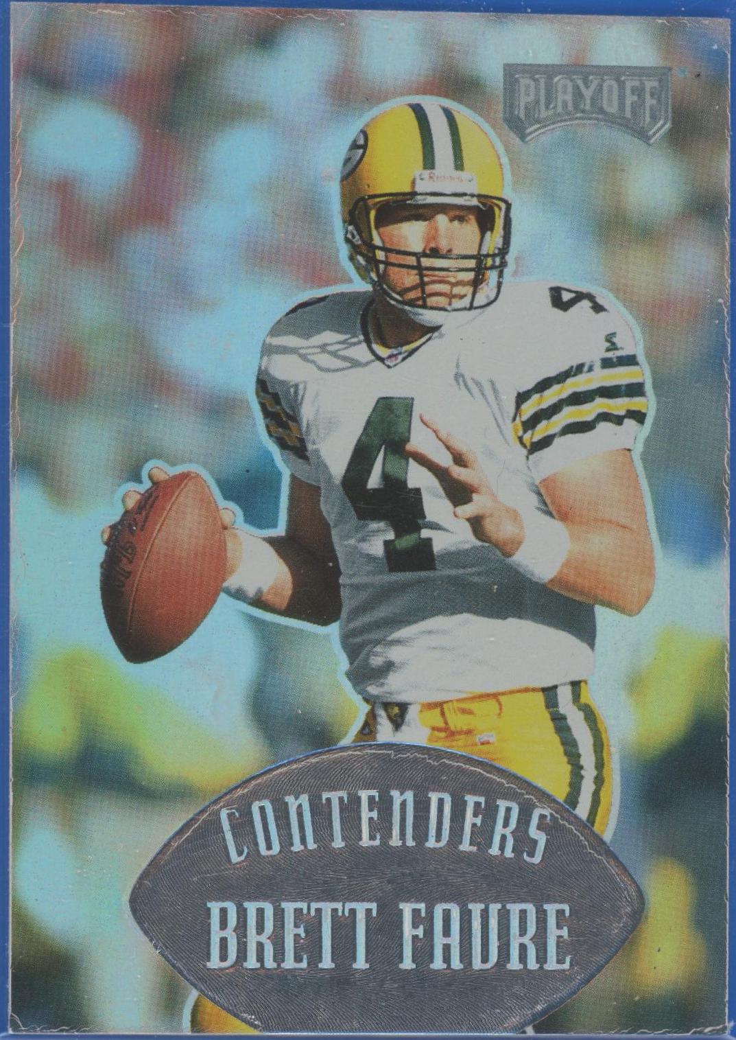 Brett Favre #51 Football Cards 1997 Playoff Contenders