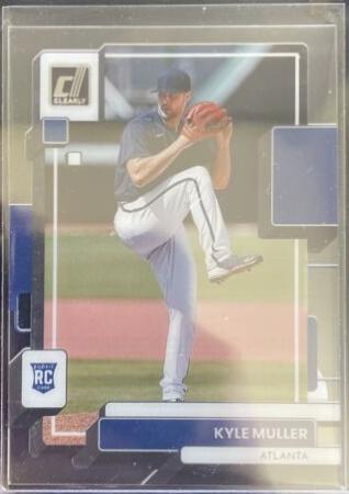 Kyle Muller #1 Baseball Cards 2022 Panini Chronicles Clearly Donruss