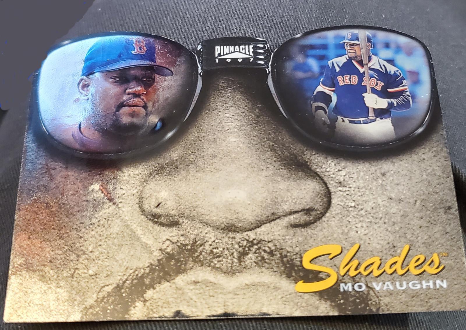 Mo Vaughn #6 Baseball Cards 1997 Pinnacle Shades