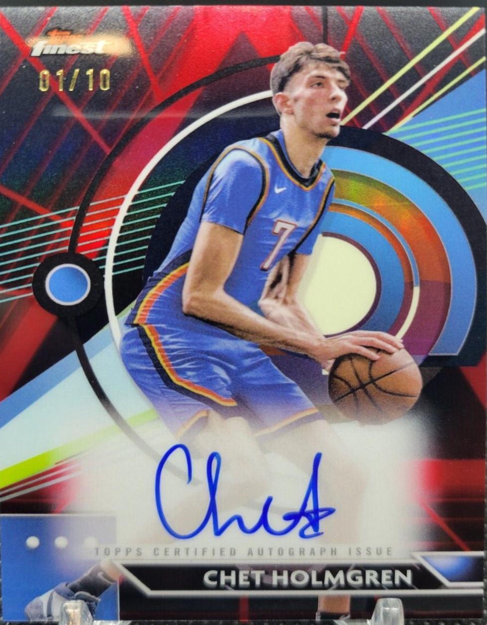 Chet Holmgren [Red Black Vapor Refractor] #FA-CH