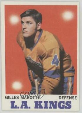 Gilles Marotte #34 Hockey Cards 1970 Topps