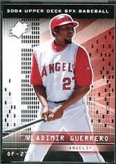 Vladimir Guerrero #42 Baseball Cards 2004 Spx