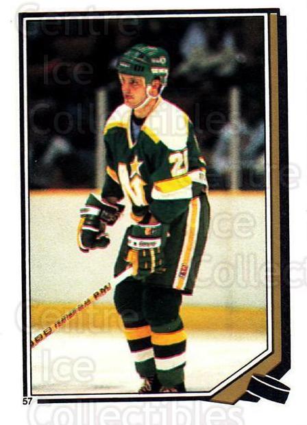 Dino Ciccarelli #57 Hockey Cards 1987 O-Pee-Chee Sticker
