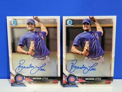 Brendon Little #BCPA-BL 2018 Bowman Chrome Baseball Prospect Autographs