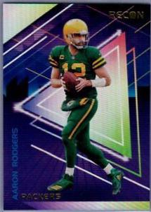 Aaron Rodgers #REC1 Football Cards 2021 Panini Chronicles Recon