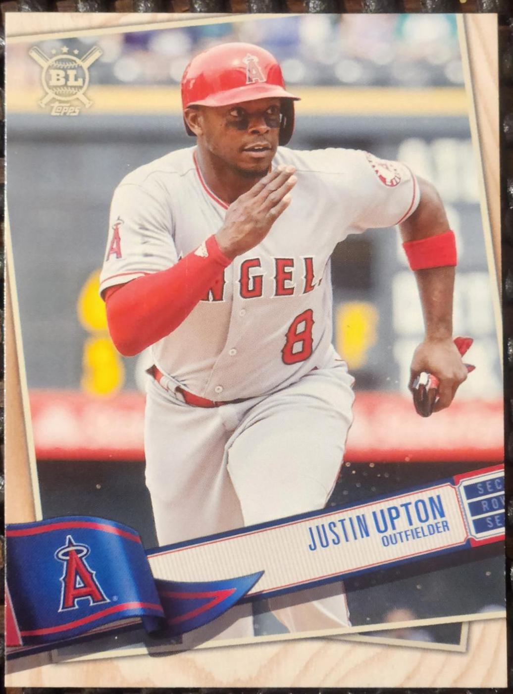 Justin Upton #34 Baseball Cards 2019 Topps Big League