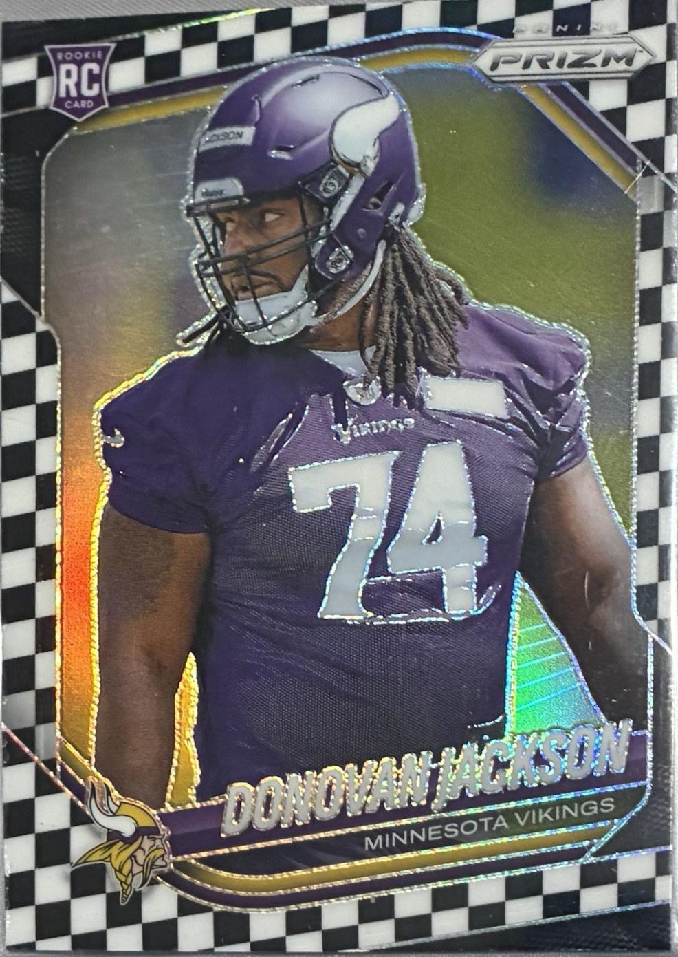Donovan Jackson [Black White Checker] #358